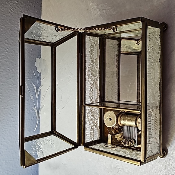 Vintage Via Vermont Music Box Bach Minuet - Picture 8 of 10